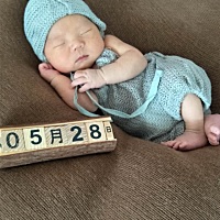 5月28日顺产男宝一枚，7斤4两，