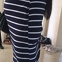 八个月肚子，算大吗