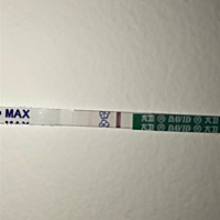 今晚测的，大家帮我看看是不是怀孕了。。
