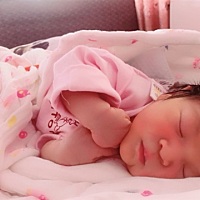 宝宝出生四天了！