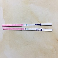 快来姨妈了怎么排卵试纸两条红线