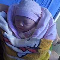 看好日子今天已经剖了，小公主一枚，6.4斤