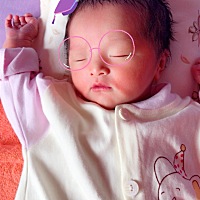 希望我的宝贝越长越漂亮，要漂漂亮亮的啊😘😘😘