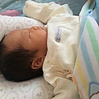 十月怀胎修成正果，小芒果出生第四天