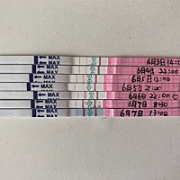 末次月经5月21！今天排卵日。请问这是强阳了吗？什么时候安排功课呢？