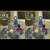 大家帮我找找看，有几次不同处