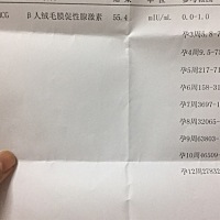 末次月经是5月1号，这个值是不是有点低啊？