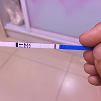 今天又测了一下，5.14末次月经，这是有了吗？还是这么浅