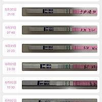 我6.3是强阳，昨天一天没怎么喝水，晚上试了一个排卵试纸秒红的两道杠啊，之前都是好几分钟第二条杠才显...