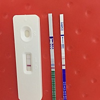 大家帮帮忙帮我确定一下这样子是不是真的怀孕了？？？