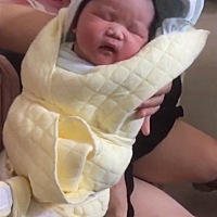提前20天剖腹产了，健康男宝，体重7斤6两
