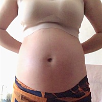 五个月了。看看是男宝还是女宝呢？