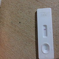 5.20 来的大姨妈，，二十三晚上干净，测的这个是阴性还是阳性，，然后6号和11号有同房.请问大家这里的软...