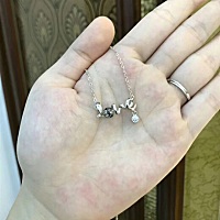 用宝贝胎发做的首饰，好看吗？还很有纪念意义