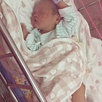 2018年6月12早10点顺产男宝7.1斤💕生产过程真的是痛，生下来一刻一切都值了，愿我宝健康成长