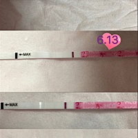 连续三天灰印是不是没戏了？最下面黄的是排卵试纸，