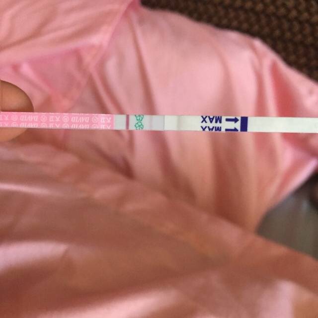 图2是今天中午测排卵