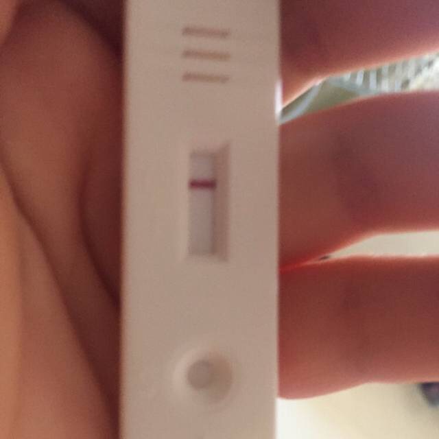 昨天白天测怀孕试纸