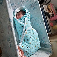 宝宝脸好大，真不好生头大营养太好