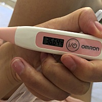 排卵体温计能测出怀孕吗？第一张昨天的温度。第二张今天的温度