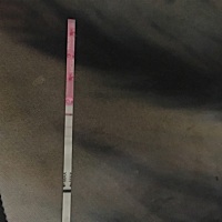 月经期前两天测出两条线🙏🏻希望是好孕！