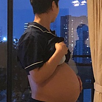 34周➕2天，头位。还有一个多月，期待