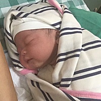 今天终于出生了，41周加4