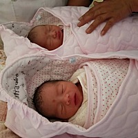 祝各位宝妈们好孕，自从怀孕以后，大家都在问我是不是试管的，不是，不是，不是，自然怀孕的龙凤胎宝宝。