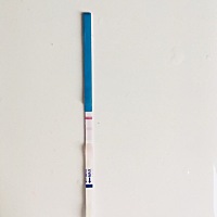 验孕纸测了3天都是这样，是有了吗？姨妈没来3天了