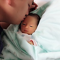 6月19，顺利诞下男宝一枚，6斤2，从破水到生足足用了19个小时，祝各位宝妈顺利生产