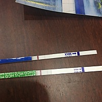 请问这是怀孕了吗？好浅的线。