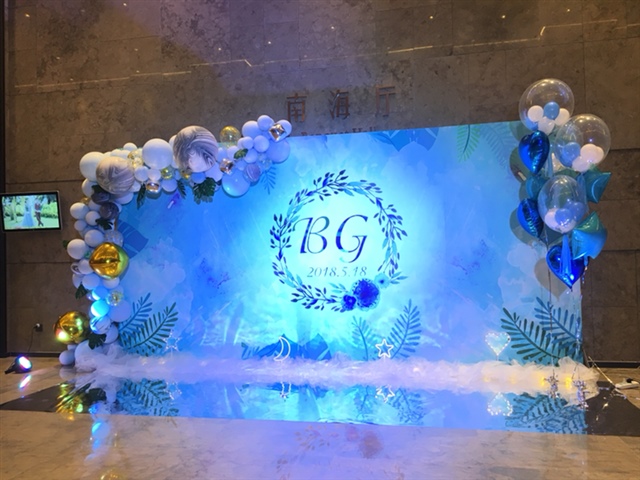 结婚用气球很省钱效果也很好