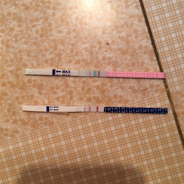 用了两种试纸测的