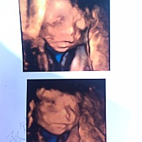 啦啦啦～今天第一次看到我家闺女，心情超级激动。