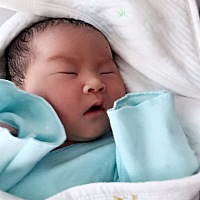 6月22号，上午8点20分刨腹产小公主一枚7斤2两。一胎男宝，儿女双全。