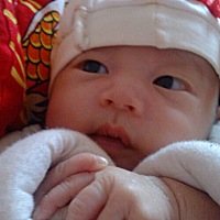 宝贝出生了，二胎男宝，可爱死了