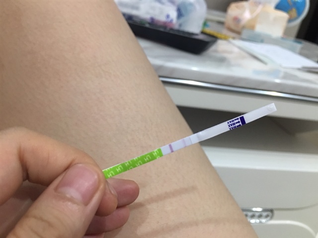 一天比一天深，测卵纸，昨天爱爱了，希望中！