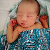 6.26破腹产35+1周2800g男宝宝健康的诞生了，但愿健健康康的成长…