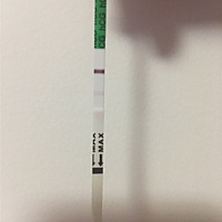 末次月经5月31日，6月30日测白板，7月3日晚上测有一点点灰印，月经不规律，上个月推出8天，而且每次月经...