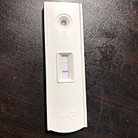 备孕一个月，今天早上就验出来中奖了，好开心😄