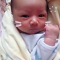 6月16日顺产无侧切无撕裂7.1斤男宝一枚，祝各位好孕，只是月子期间好难熬啊，18天的宝贝