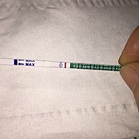 大家能看到吗？一点点印子！今天第十一天，