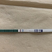 昨天早上测有一点点的水印  今天早上测就大白板了  什么情况啊