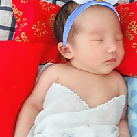 过预产期10天刨腹产一枚小棉袄，快被融化了