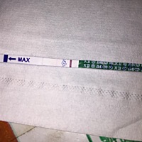 排卵日第十一天，又测了一下还是很浅