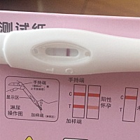 摆脱亲们帮我看下有没有怀孕？第一个是今天早上测的，第二个是晚上测的。都看起来若有若无的