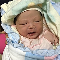 5.20宝宝降临。顺产。7斤多。想象不到的痛。