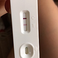 4.7号末次月经、今天测好像怀孕了、我这个宝宝来的太不易了、因为我第一胎四年前生的、至今在没怀过孕、...