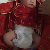 顺产无侧切内有缝针！7.9斤男宝，接好运哦