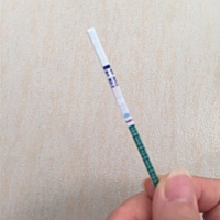 这是怀了还是没怀，另外一条红线很模糊